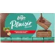 Lago Plaisir Milchwaffeln mit Schokolade 5×38 g – Süße oder salzige Snacks für unterwegs und Genussmomente
