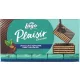Lago Plaisir Zartbitter-Waffeln mit Schokolade 5×38 g – Süße oder salzige Snacks für unterwegs und Genussmomente