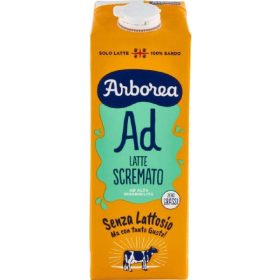   Arborea Laktosefreie Magermilch, 1 l - Frische Milch für Kaffee, Frühstück & tägliche Ernä