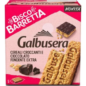   Galbusera Schokoriegel Packung 230 gr – Süße oder salzige Snacks für unterwegs und Genussmomente