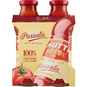   Mutti Klassische Tomatenpassata 2x400 gr Premium Tomatensauce / Pesto – Mediterrane Küche Sauce