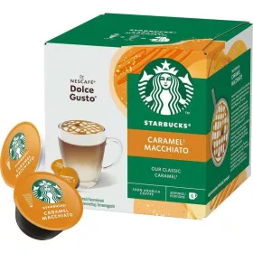   Starbucks Karamell Kapseln x12 – Tea Coffee or Sugar Product for Breakfast and Hot Drinks