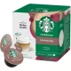 Starbucks Cappuccino Kapseln x12 – Tea Coffee or Sugar Product for Breakfast and Hot Drinks