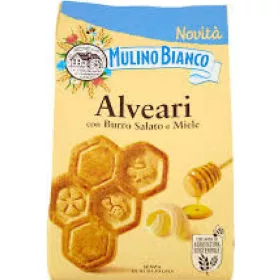   Mulino Bianco Alveari Kekse 300 gr – Süße oder salzige Snacks für unterwegs und Genussmomente