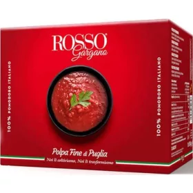   Rosso Gargano Feines Tomatenmark Bag In Box 10 kg Premium Tomatensauce / Pesto – Mediterrane Küche Sauce
