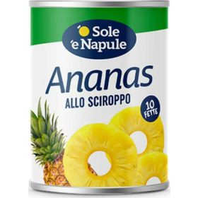   'O Sole 'E Napule Ananas In Sirup 565 gr Honig oder Fruchtaufstrich – Frühstück Brotaufstrich Süßer Genuss