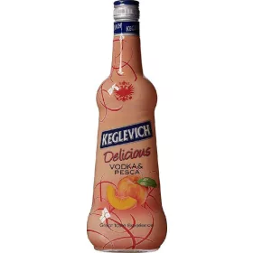   Keglevich Vodka 18% Pfirsich 70cl – Alkoholisches Getränk Spirituose oder Likör für Genussmomente