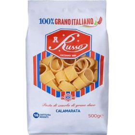   Russo Nr. 27 Calamarata-Spezialität 500g 3-Pack – Italian pantry product Value Bundle