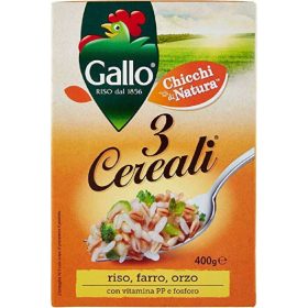   Gallo 3-Gain Reis in der Box 400g 3-Pack Bundle – rice for everyday cooking Family Stock-Up