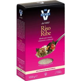  Vignola Ribe Reis in einer Box 1kg 3-Pack Bundle – rice for everyday cooking Family Stock-Up