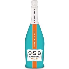   Santero 958 Zero Alkoholfreier Bellini 75 cl 3-Pack – Keyifli Anlar İçin Alkollü İçecek