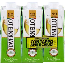  Tavernello Beyaz 3x25 cl Carton 3-Pack – Keyifli Anlar İçin Alkollü İçecek