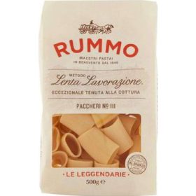   Rummo-Spezialität 111 Paccheri 500g 3-Pack – Italian pantry product Value Bundle