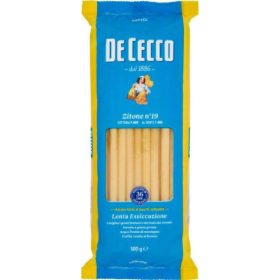   De Cecco Nr. 19 Zitoni Nudeln 500 g Triple Pack – large-cut pasta Savings Set