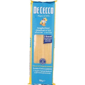   De Cecco Nr. 413 Quadratische Spaghettoni 500 g 3-Pack – Bulk Deal for Italian pantry product