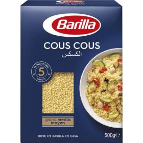   Barilla Cous Cous 500 gr 3-Pack Bundle – Italian pantry product Family Stock-Up