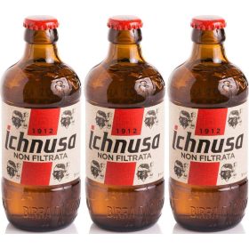   Ichnusa UnfiLiertes Bira 3 x 33 cl 3-Pack – Ferahlatıcı Keyif İçin Bira