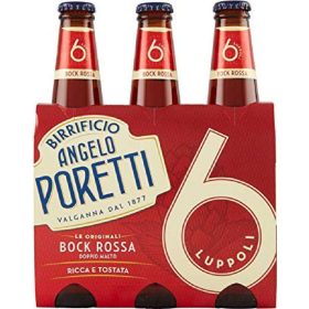   Poretti 6 Hops Kırmızı Bira 3 x 33 cl 3-Pack – Ferahlatıcı Keyif İçin Bira