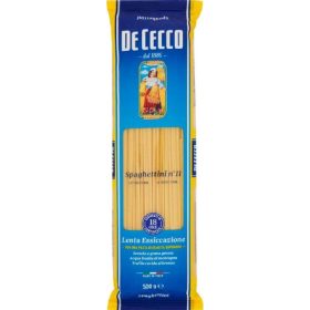   De Cecco 11 Spaghetti 500g 3-Pack – Bulk Deal for classic long-cut pasta
