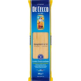   De Cecco Nr. 12 Spaghetti 500g 3-Pack Bundle – classic long-cut pasta Family Stock-Up