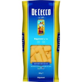   De Cecco Nr. 24 Rigatoni 500g 3-Pack – Bulk Deal for hearty tube pasta