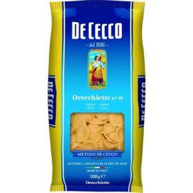   De Cecco Nr. 91 Orecchiette 500g 3-Pack – Italian pantry product Value Bundle