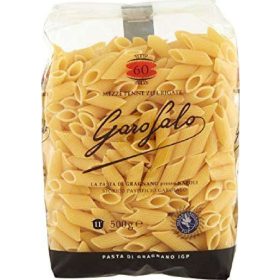   Garofalo Nr. 60 Mezze Penne Rigate 500g 3-Pack – Bulk Deal for angled-cut penne pasta