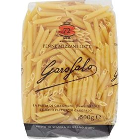   Garofalo Nr. 72 Penne Mezzane Smooth 500g 3-Pack – Bulk Deal for angled-cut penne pasta