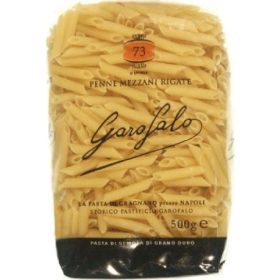   Garofalo Nr. 73 Penne Mezzane Rigate 500g 3-Pack – Bulk Deal for angled-cut penne pasta