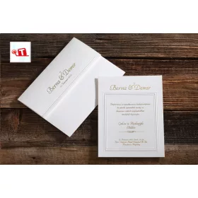 Vip Düğün Davetiyesi 50524 (stk)