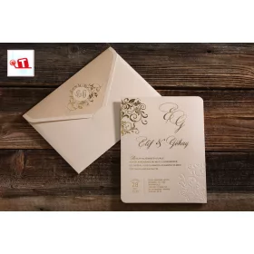 Vip Düğün Davetiyesi 50576 (stk)