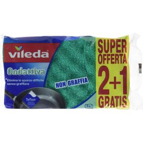   Vileda Mehrzweck-Wischschwamm x 2 – Haushaltsreiniger für gründliche Reinigung im Alltag