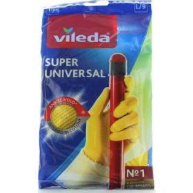   Vileda Handschuhegröße L Super Universal 1 Stück – Haushaltsreiniger für gründliche Reinigung im Alltag