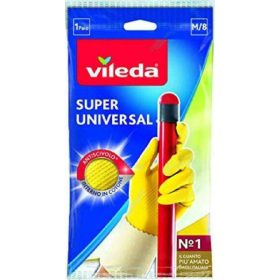   Vileda Handschuhegröße M Super Universal 1 Stück – Haushaltsreiniger für gründliche Reinigung im Alltag
