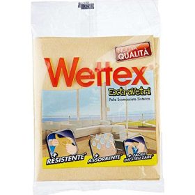   Wettex Extra Ledertuch fürglas (1 Stück) – Haushaltsreiniger für gründliche Reinigung im Alltag