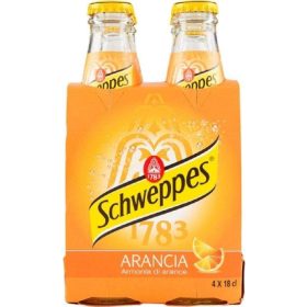   Schweppes Orange 4X18cl - Refreshing Soft Drink for Meals & Parties
