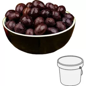   Schwarze Oliven von Belgusto, 250g – Canned Legumes or Vegetables for Salads, Soups and Everyday Cooking