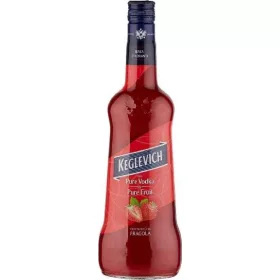   Keglevich Vodka 18% Erdbeere 70cl – Alkoholisches Getränk Spirituose oder Likör für Genussmomente