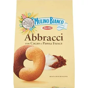   Mulino Bianco Abbracci Kekse 700g – Süße oder salzige Snacks für unterwegs und Genussmomente