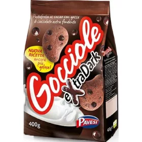   Pavesi Extra Dark Tropfen 400g – Süße oder salzige Snacks für unterwegs und Genussmomente