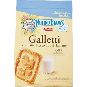   Mulino Biancogalletti Kekse 350g – Süße oder salzige Snacks für unterwegs und Genussmomente