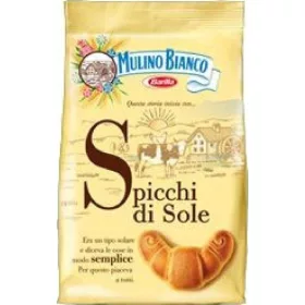   Mulino Bianco Spicchi Di Sole Kekse 400g – Süße oder salzige Snacks für unterwegs und Genussmomente