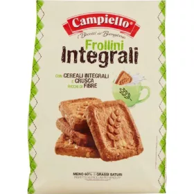   Campiello Vollkorn Weizen-Guten-Morgen-Kekse 700g – Süße oder salzige Snacks für unterwegs und Genussmomente