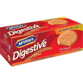   McVitie's Digestive Cookies 400g – Süße oder salzige Snacks für unterwegs und Genussmomente