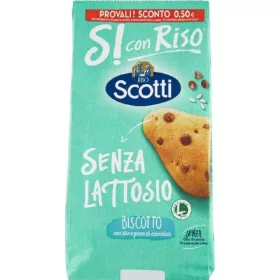   Scotti Si mit Reis-Schokoladenkeksen 350g – Süße oder salzige Snacks für unterwegs und Genussmomente