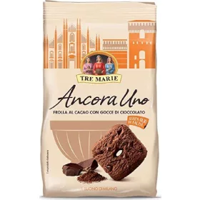   Tre Marie Ancora Uno Kakao mit Schokoladenstückchen und Haselnüssen 300g – Süße oder salzige Snacks für unterwegs und Genussmomente