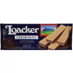   Loacker Cremekakao-Waffeln 175g – Süße oder salzige Snacks für unterwegs und Genussmomente