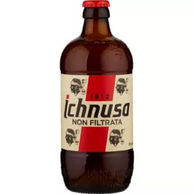   Ichnusa Unfiltriertes Bier 50cl (Flasche) – Alkoholisches Getränk Spirituose oder Likör für Genussmomente