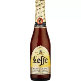   Leffe Blonde BT Bier 33cl – Alkoholisches Getränk Spirituose oder Likör für Genussmomente