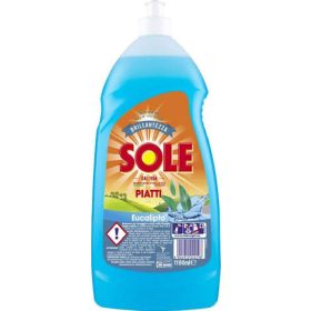   Sole Dishwashing Liquid Eucalyptus 1100 ml 5-Pack – Household Product for Everyday Use